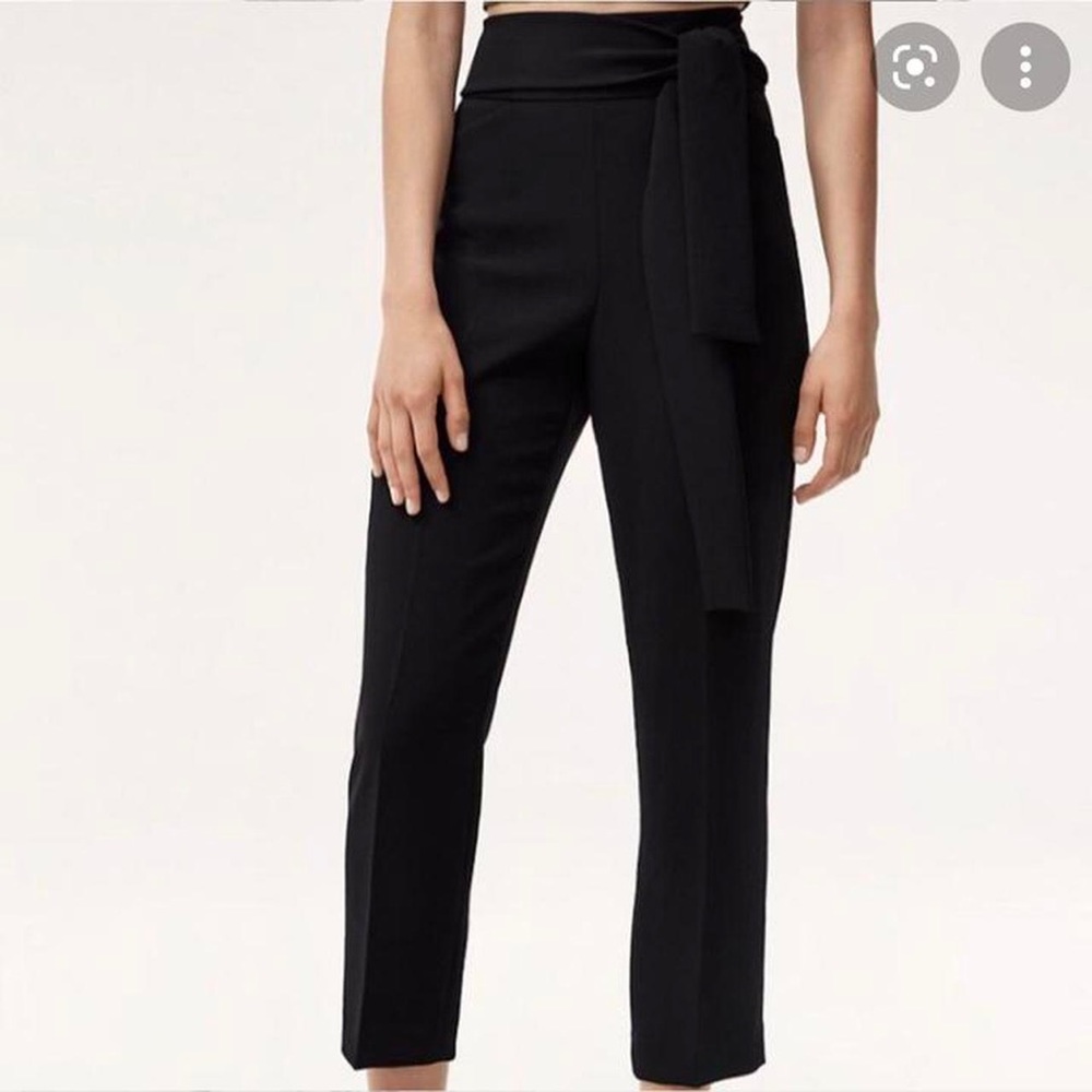 WILFRED Geneva pants in black